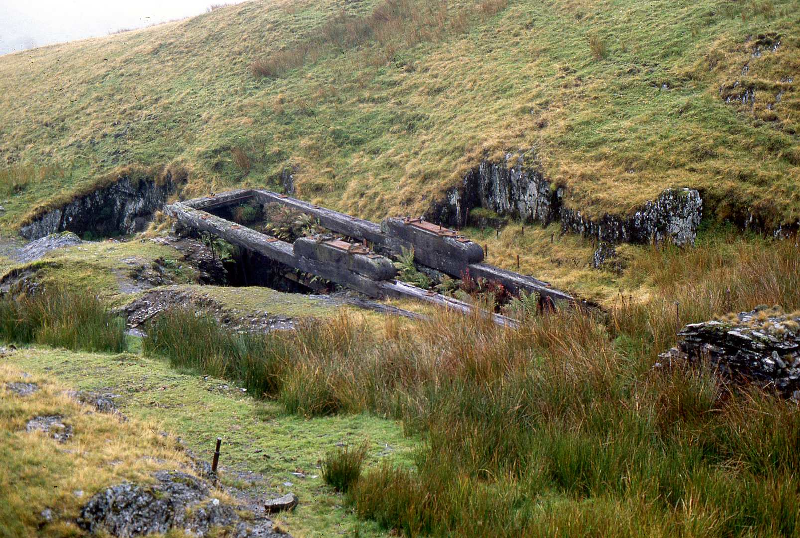 Nantiago Mine wheel pit 1990